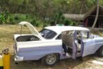 diving in classic cars cuba